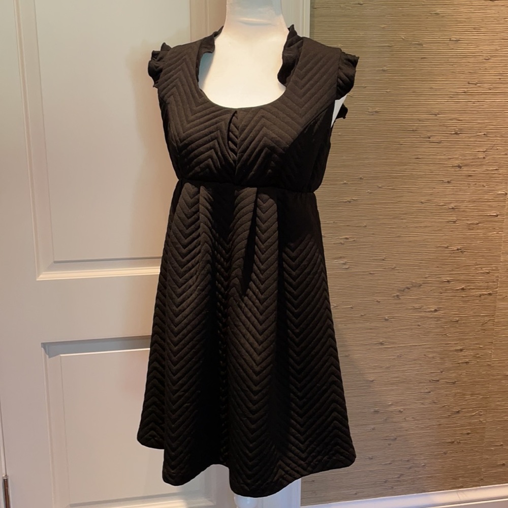 Maternity America little black quilted dread